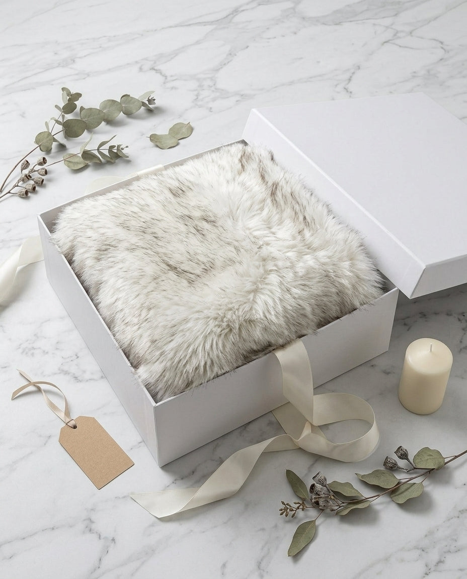 Faux Fox Fur Blanket – Plush, Warm & Cruelty-Free Throw