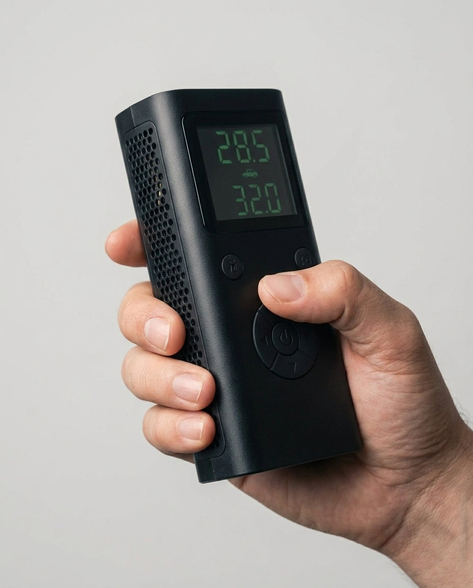 Portable Tyre Inflator with Digital Display | PumpMate Go
