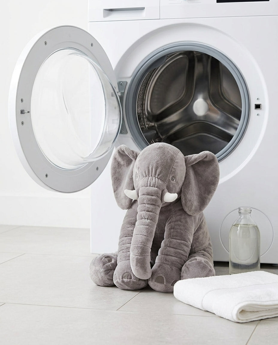 Plush Elephant Cuddle Cushion – Soft Baby Comfort Toy