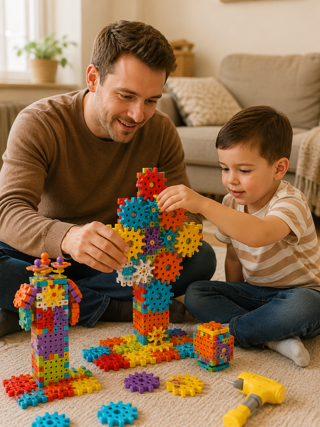 Gearo | Montessori 3D Gear & Puzzle Building Set