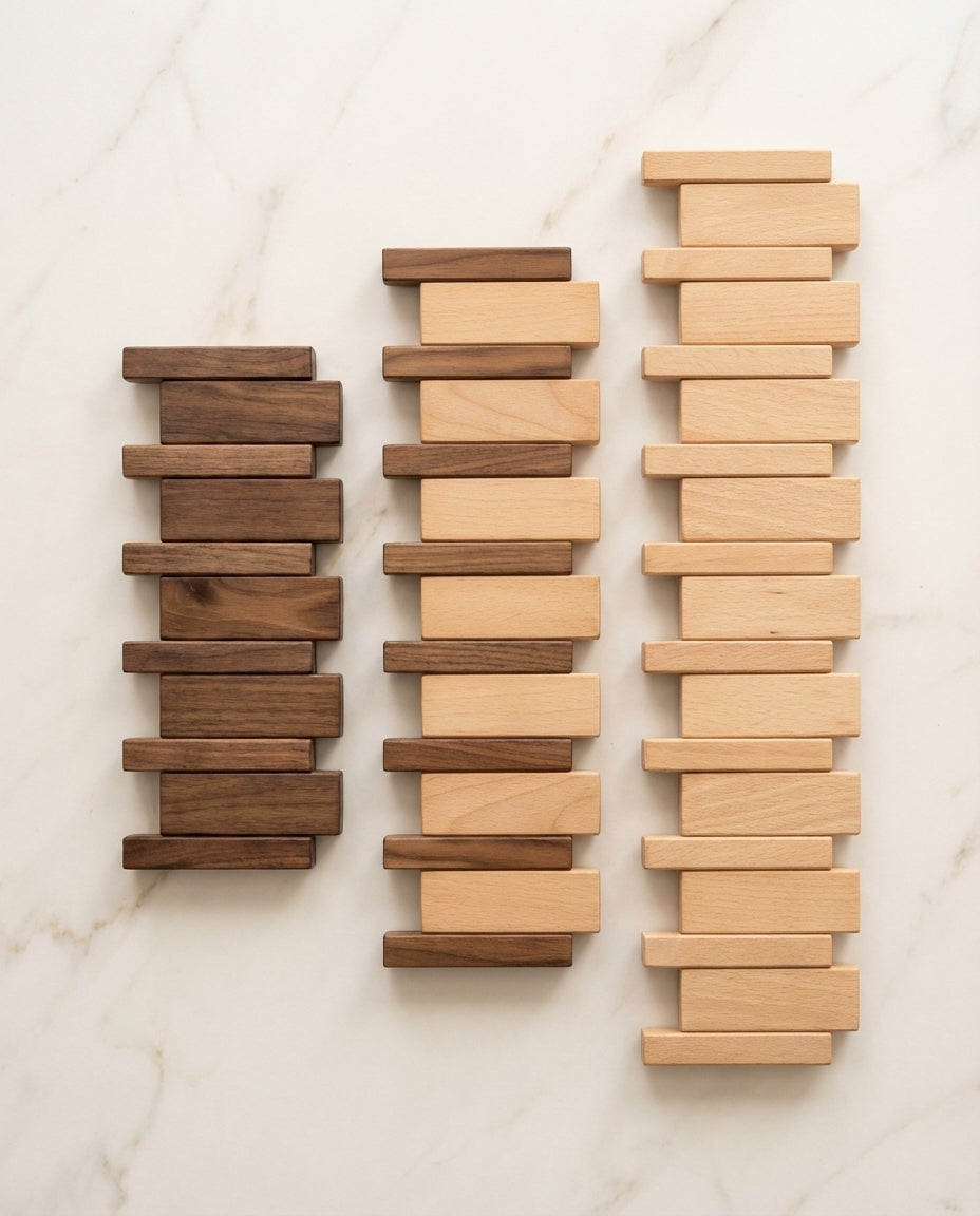 Piano Key Coat Rack – Solid Wood Wall Hook | KeyHang