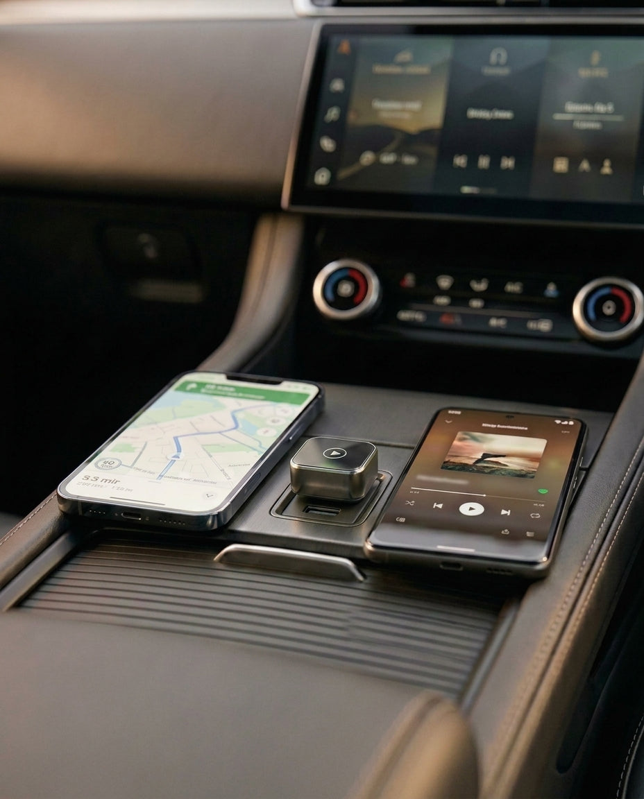 Wireless CarPlay & Android Auto Adapter | 2-in-1