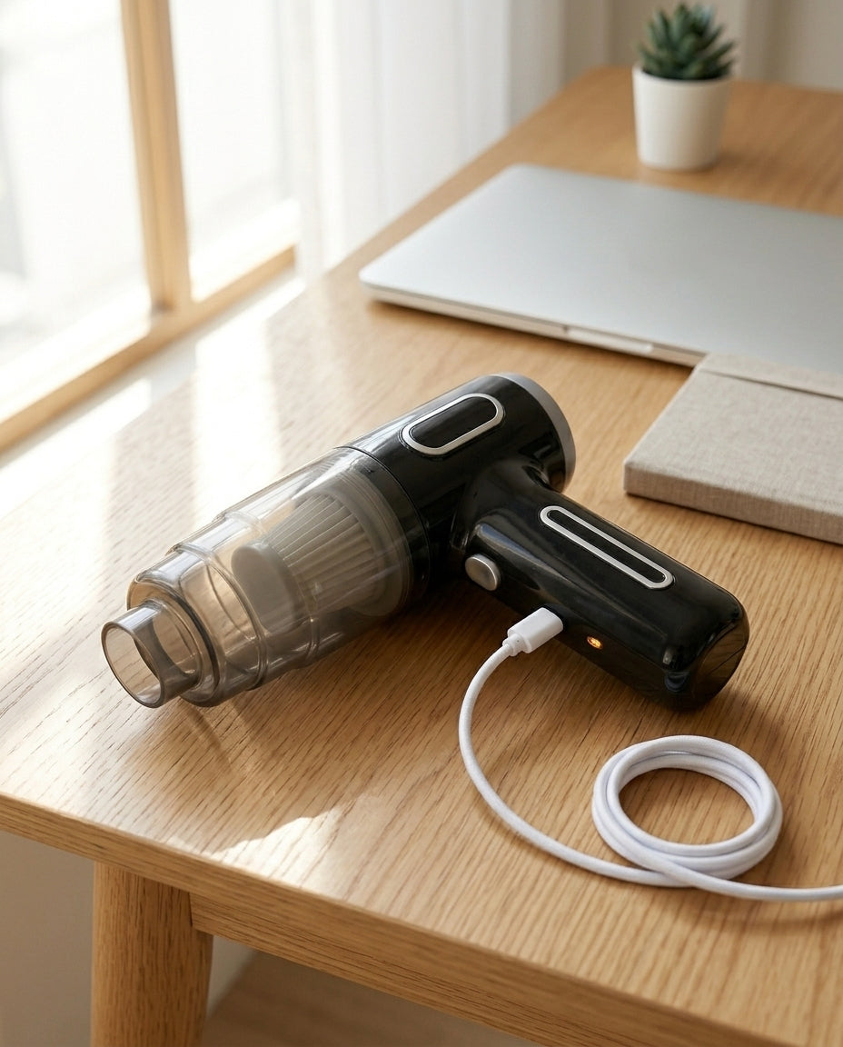 Portable Handheld Car Vacuum Cleaner | Wireless Rechargeable