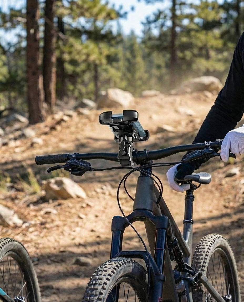 Bike Phone Mount – 360° Rotation | Fits All Bikes
