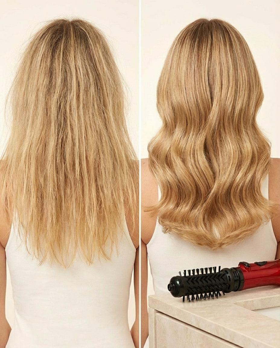 Auto-Rotating Ionic Hair Brush | 2-in-1 Styler