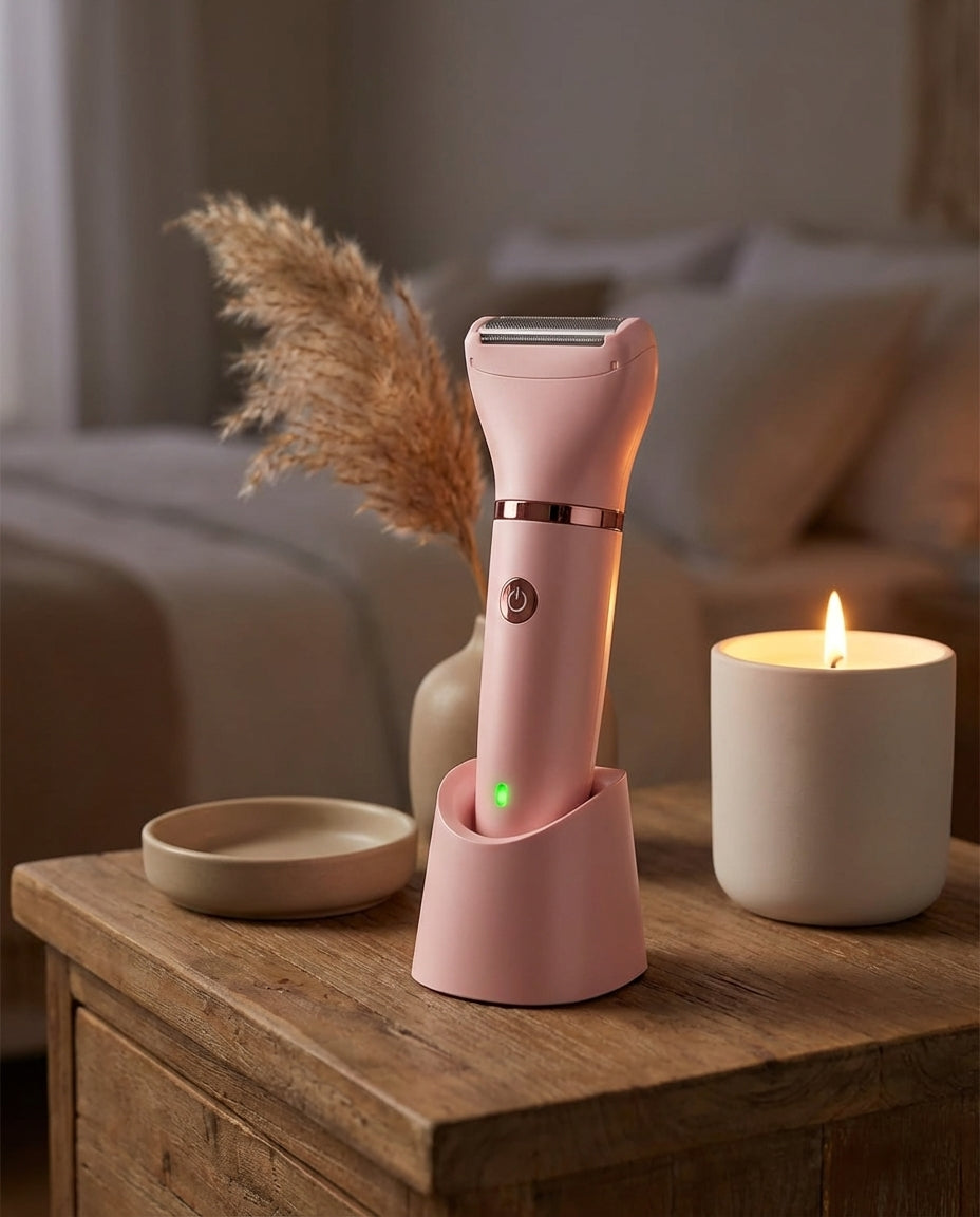Electric Ladies Shaver 3-in-1 | Face & Body Hair Removal