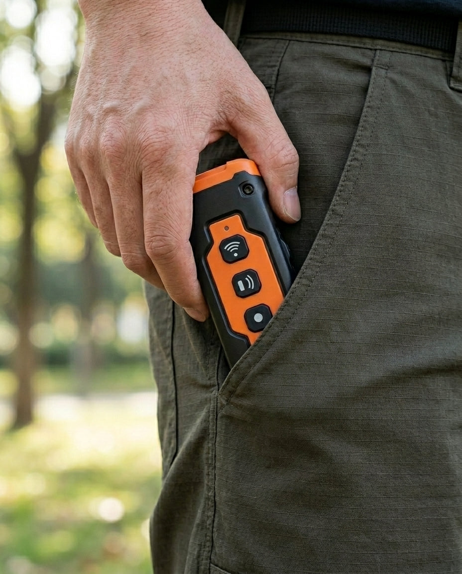 Ultrasonic Anti-Barking Device – Rechargeable with LED Torch