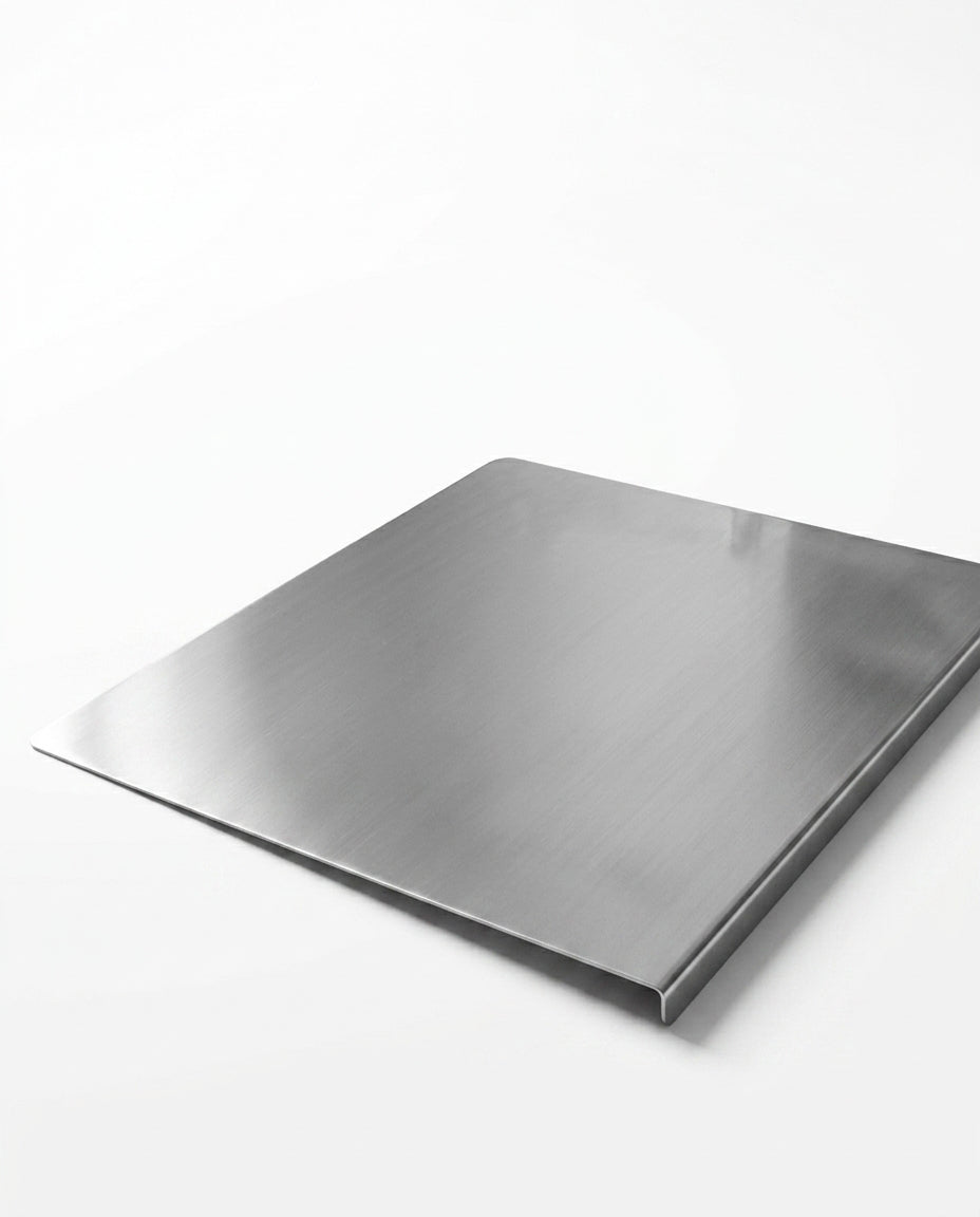 Stainless Steel Cutting Board with Spill Guard – SteelSlice