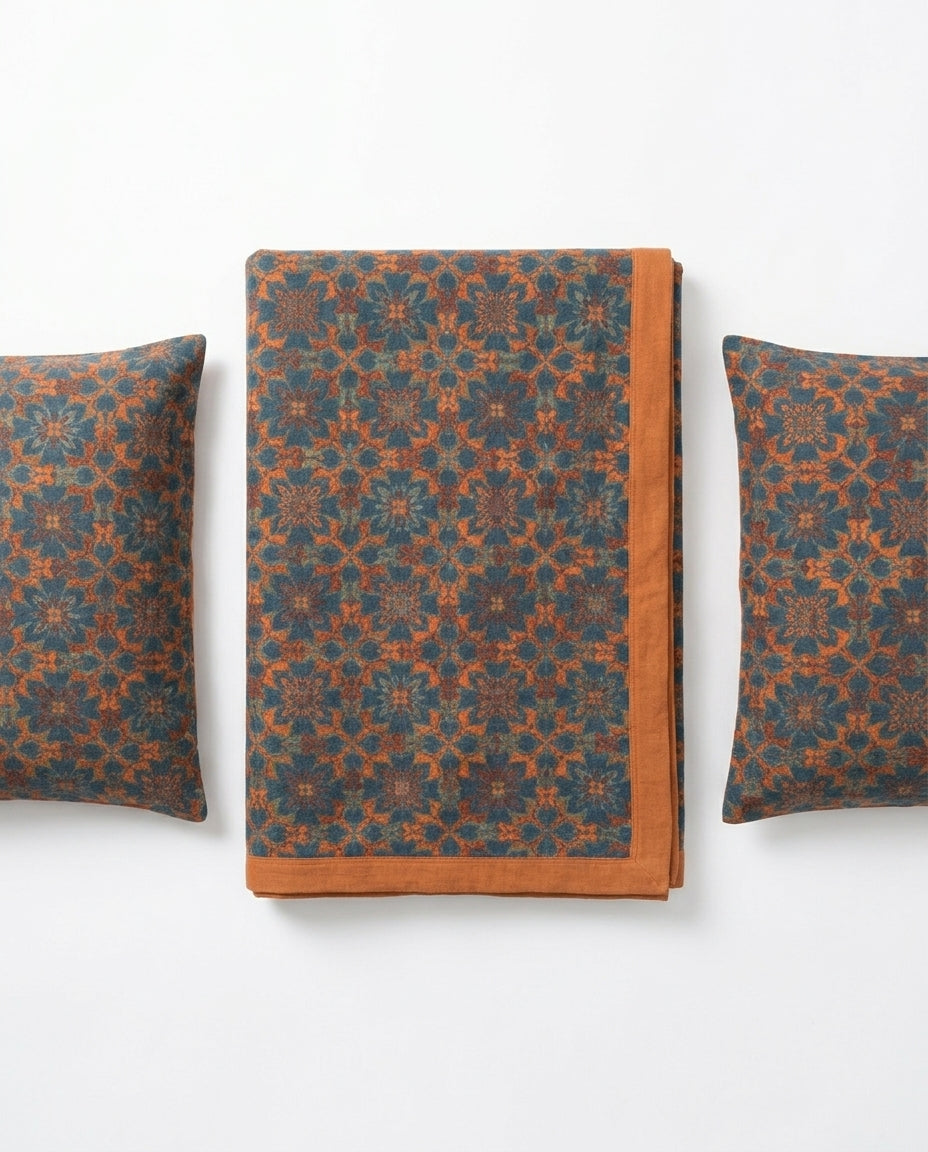Six-Layer Cotton Blanket | Botanica Bloom Throw