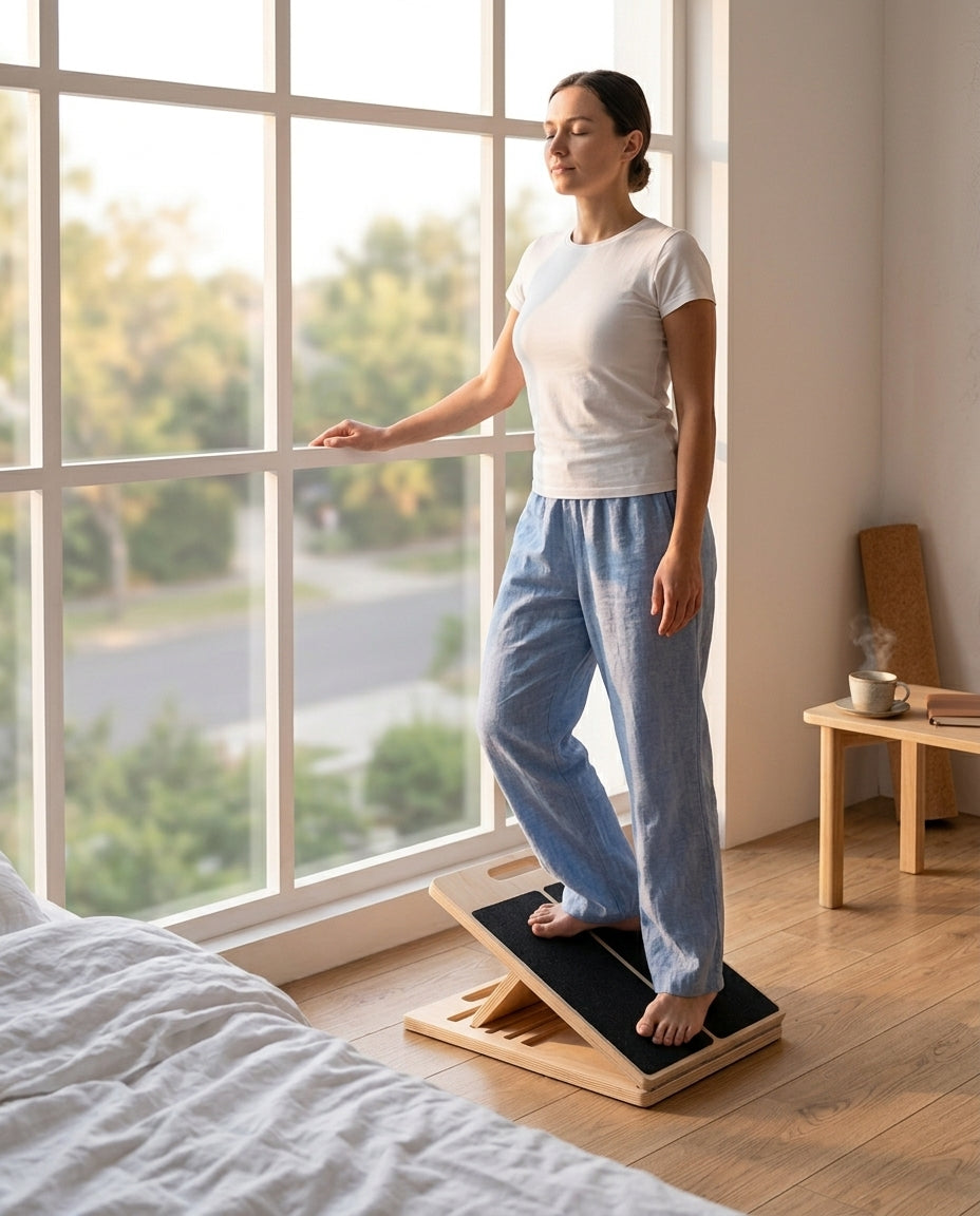 Slant Board Stretcher – Adjustable Calf & Ankle Stretch