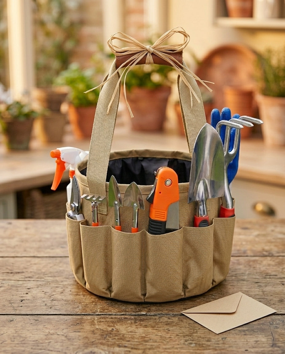 Garden Tool Set with Carry Bag – 10-Piece Kit