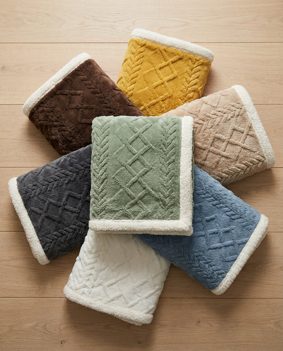 Winter Fleece Blanket – Luxury Plush Throw | 5 Sizes