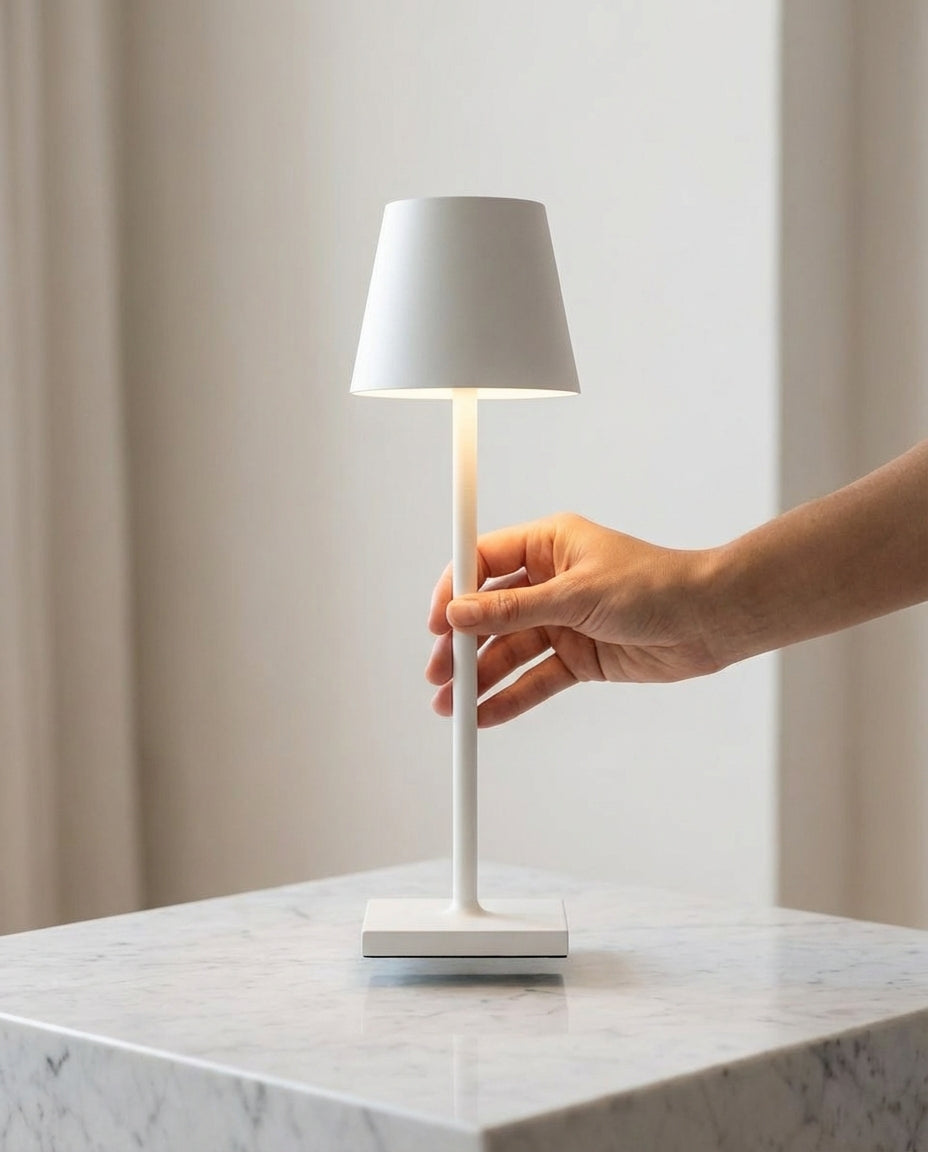 Wireless Rechargeable Table Lamp | LumiereAura