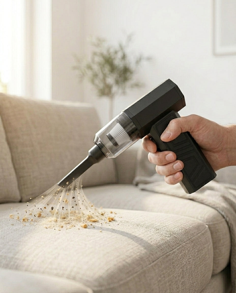Mini Air Blower & Vacuum | 130,000 RPM Cordless Jet Fan