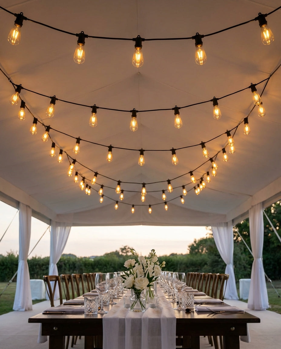 Outdoor LED String Lights – Weatherproof Garden & Patio