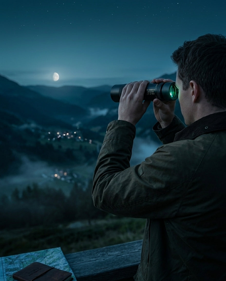 Super Zoom Monocular Telescope | Night Vision & Tripod