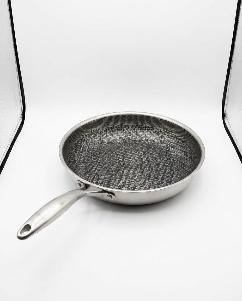 Stainless Steel Non-Stick Frying Pan | PixelCook Pro 30cm