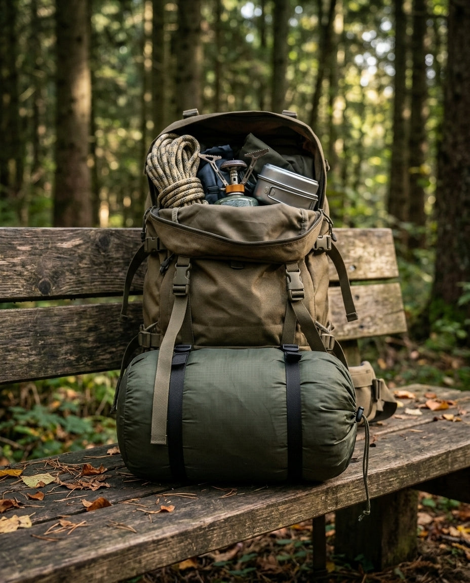 Insulated Camping Sleeping Bag – Lightweight 4-Season