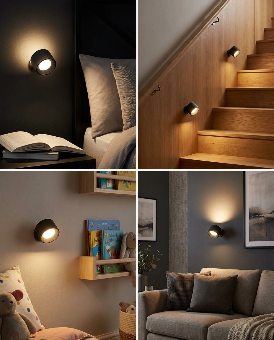 LumiOrb 360 — Cordless Wall Light
