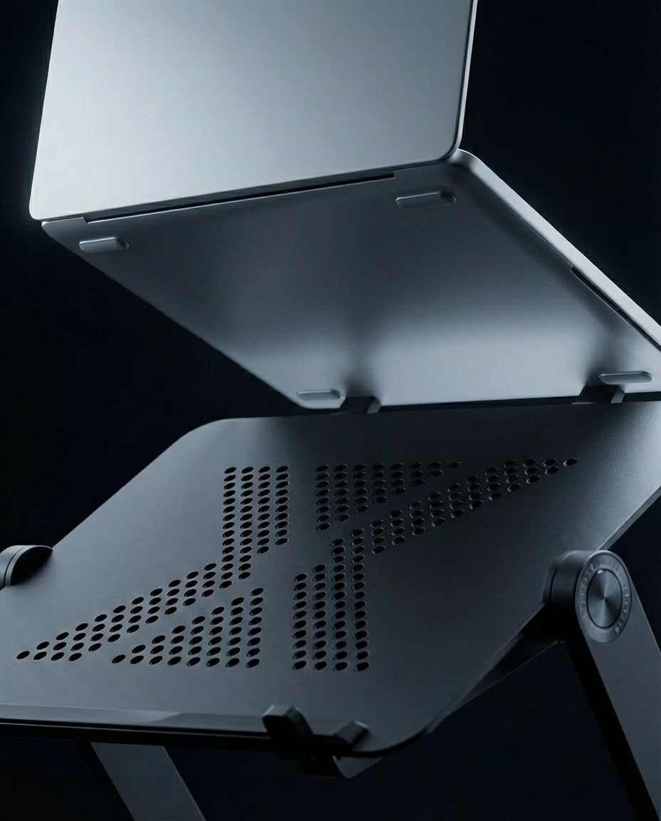 Adjustable Laptop Stand with Mouse Pad | OmniDesk Pro