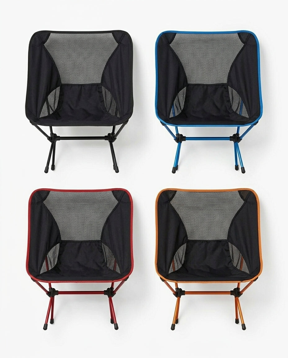 Foldable Camping Chair | Lightweight Backpack Beach Seat