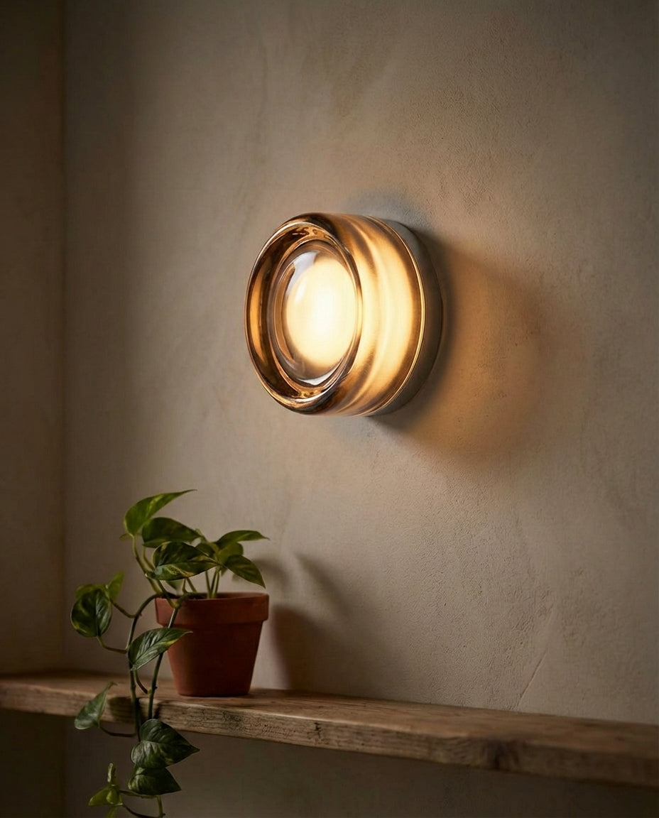 Dimple Wall Light – Modern Flush Ceiling & Wall Lamp