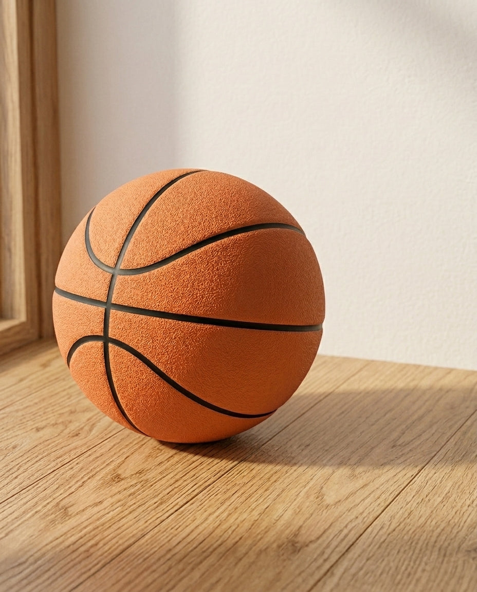 Silent Indoor Basketball | Soft Bounce Foam Ball