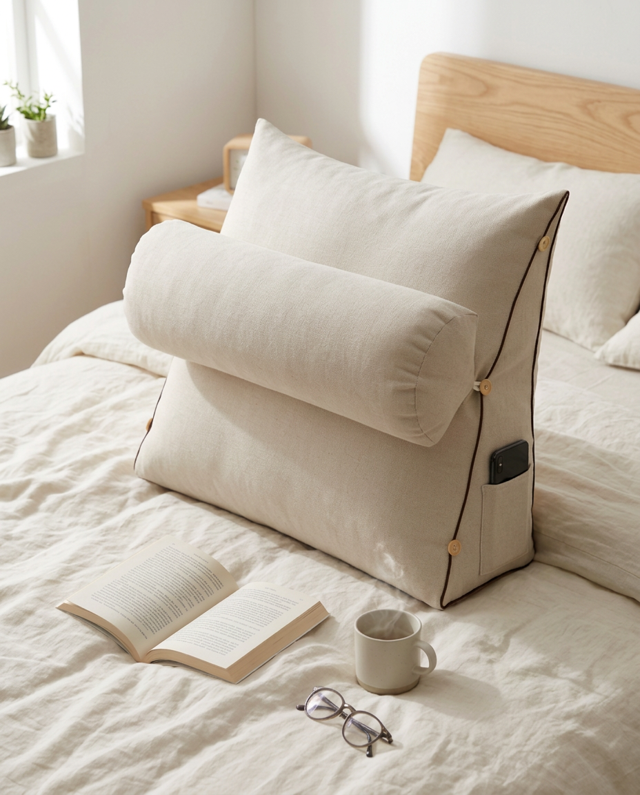Reading Wedge Pillow | Ergonomic Back Support Cushion