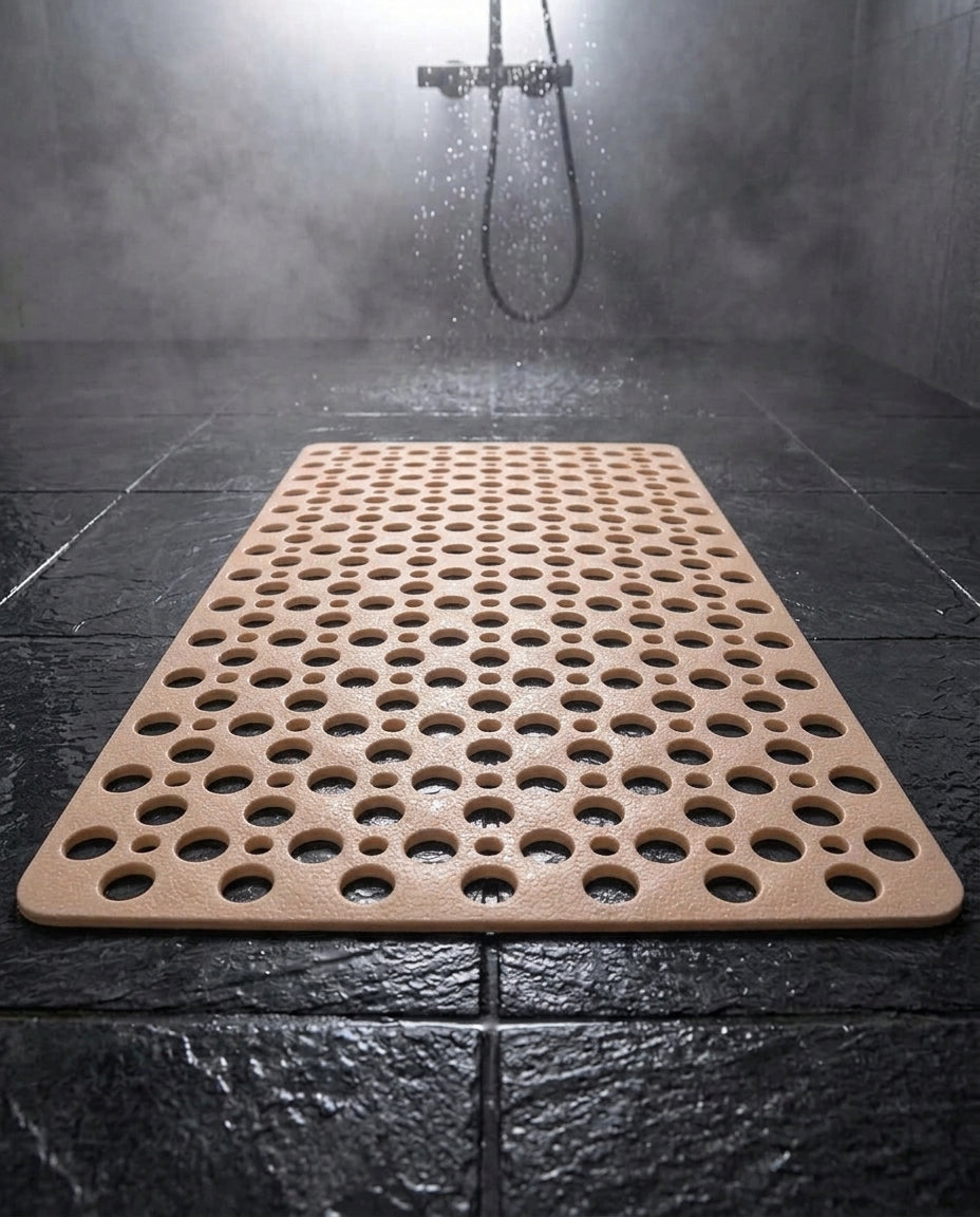 Anti-Slip Shower Mat | DrainFlow Non-Slip Bath Mat
