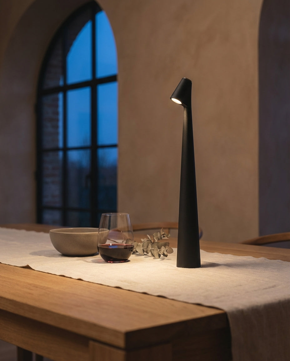 Cordless LED Table Lamp | Nordic Design | Touch Dimmer