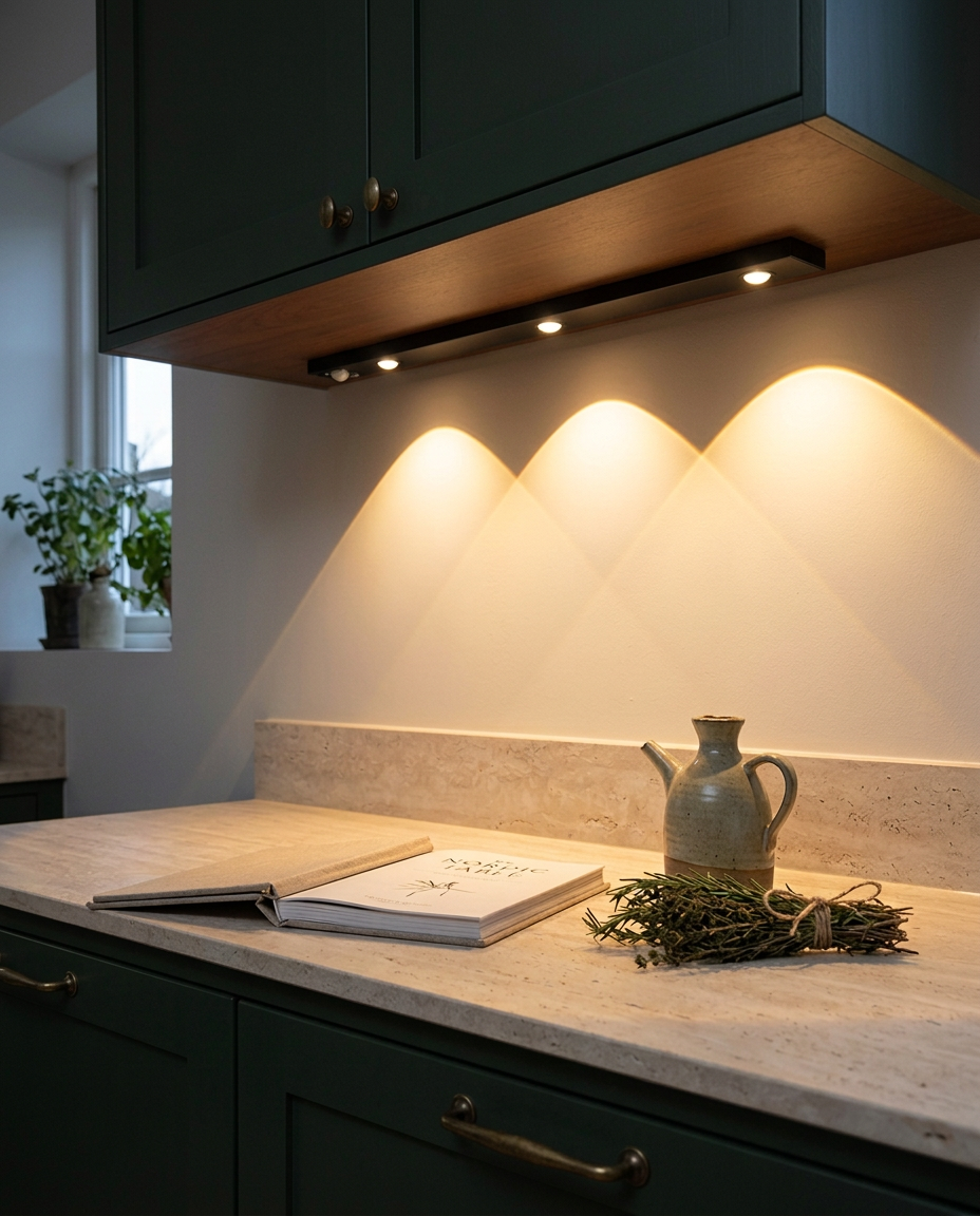 Motion Sensor LED Light Bar – Wireless Under-Cabinet Lamp