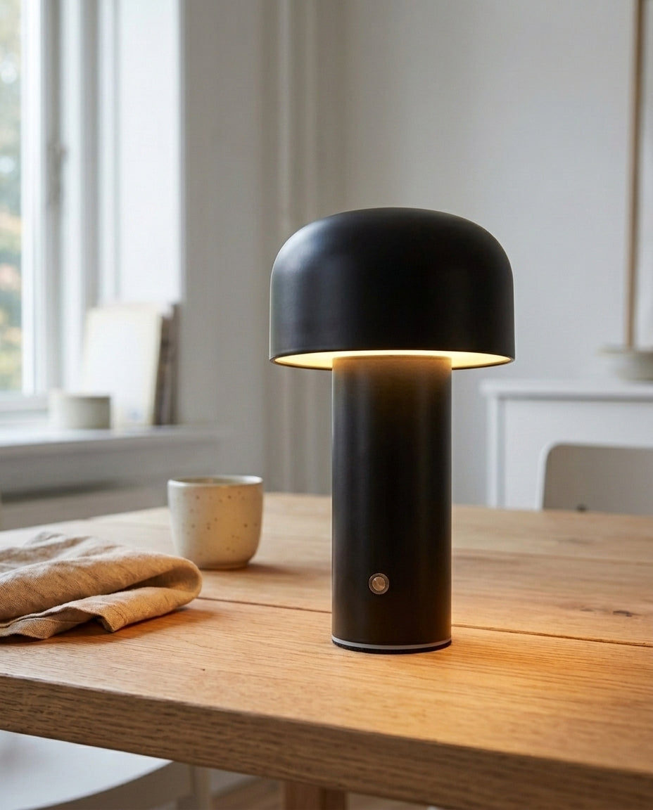 Mushroom Table Lamp | Rechargeable LED Touch Light
