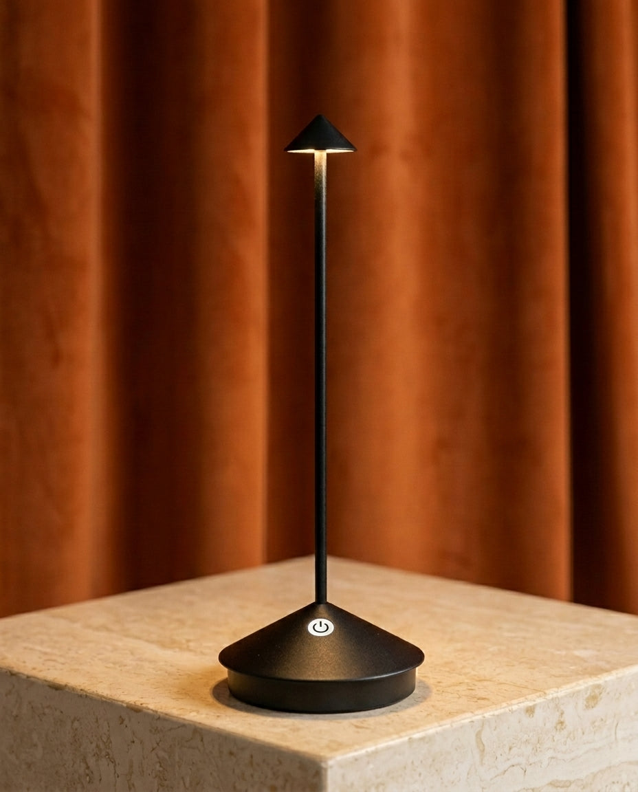 Wireless LED Table Lamp – Dimmable & Rechargeable | LumiSlim