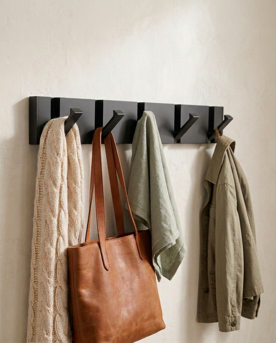 Foldable Wall Hook | Minimalist Stainless Steel Coat Hook