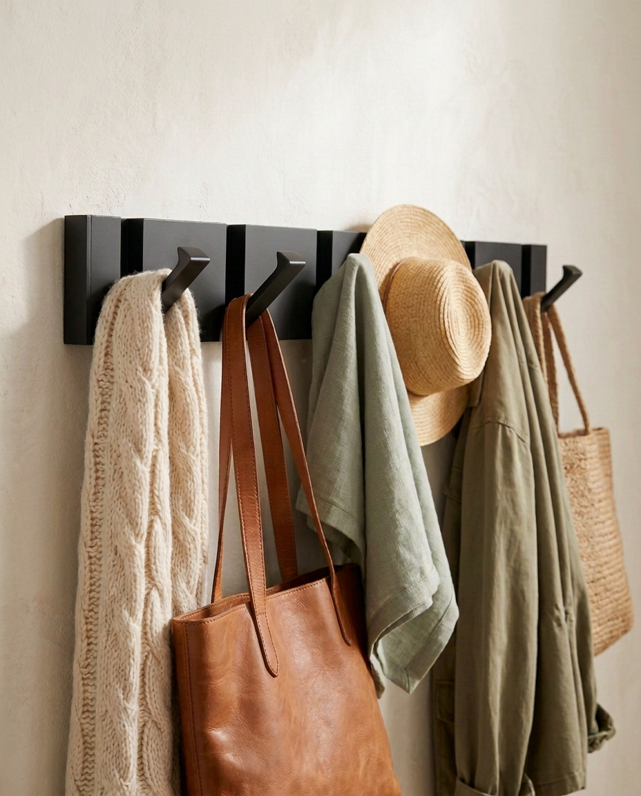 Foldable Wall Hook | Minimalist Stainless Steel Coat Hook