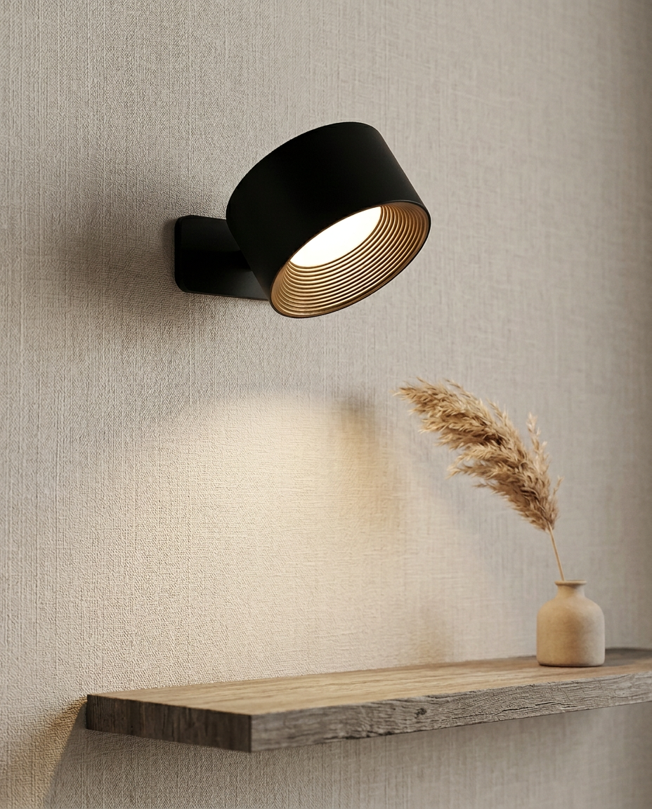 Wireless Rechargeable Wall Light | 360° Flex Beam