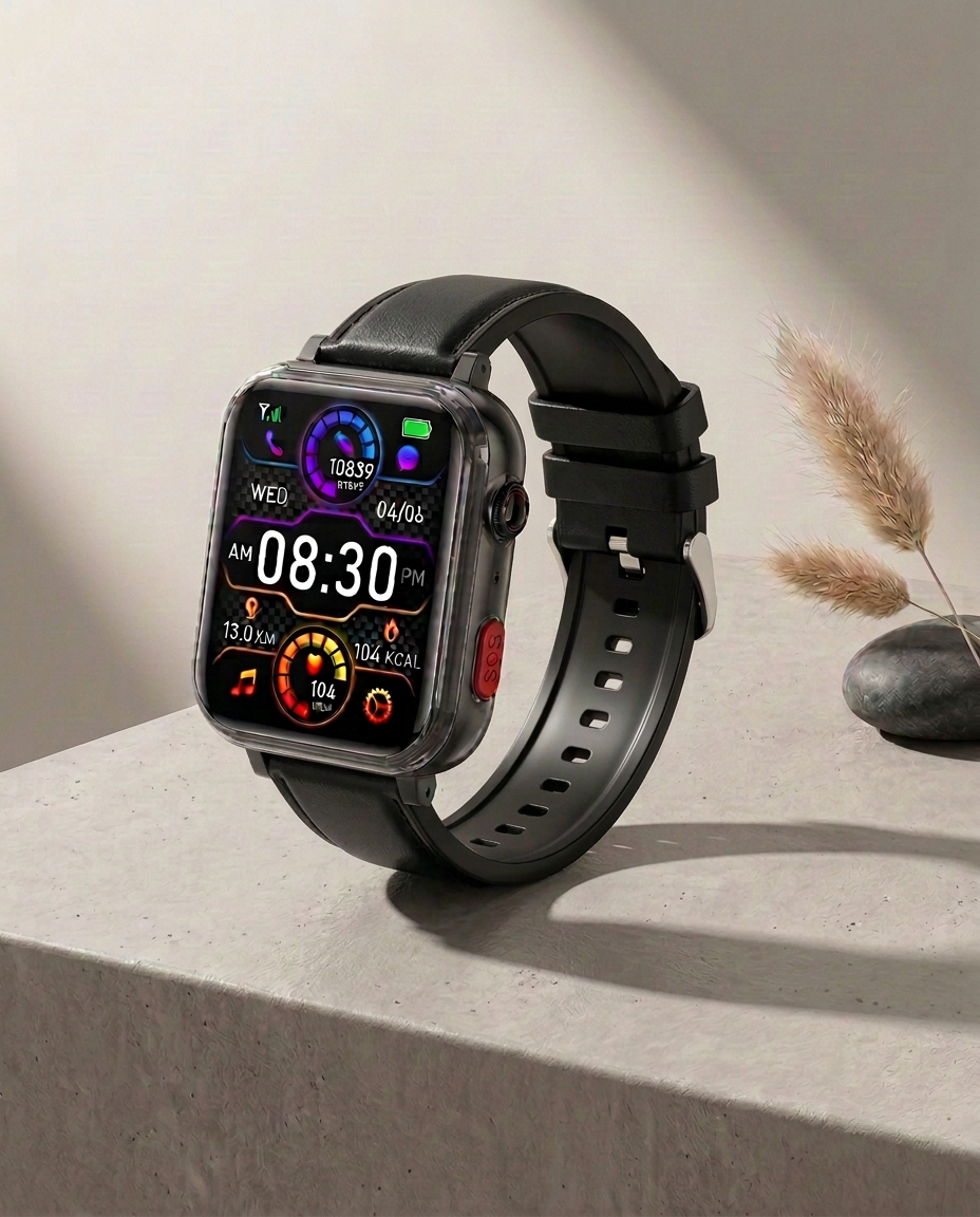 4G Health Smartwatch GPS SOS Blood Glucose | ConnectCare Pro