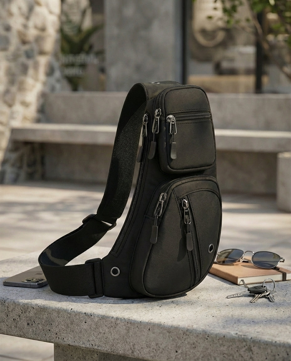 Tactical Sling Bag | Anti-Theft, Water-Resistant Chest Pack