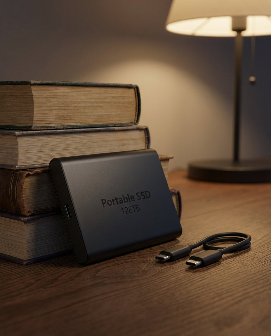 Portable SSD 128TB | Ultra-Fast USB-C External Drive