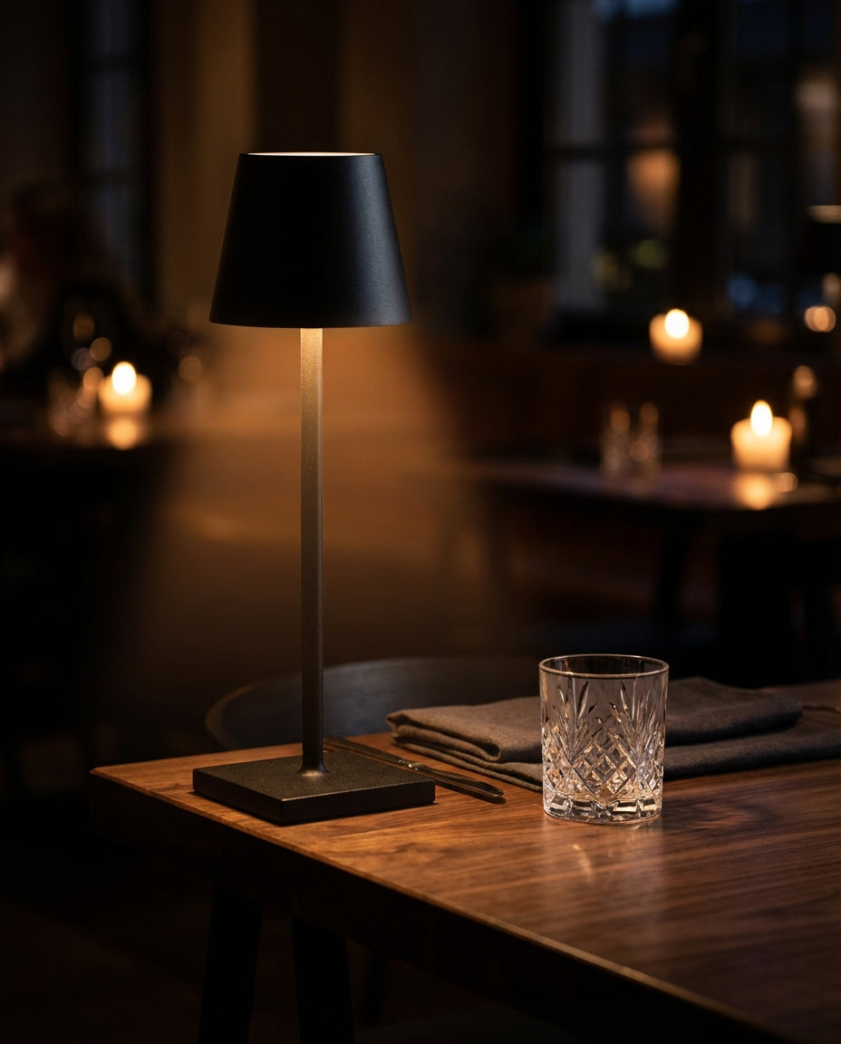 Wireless Rechargeable Table Lamp | LumiereAura