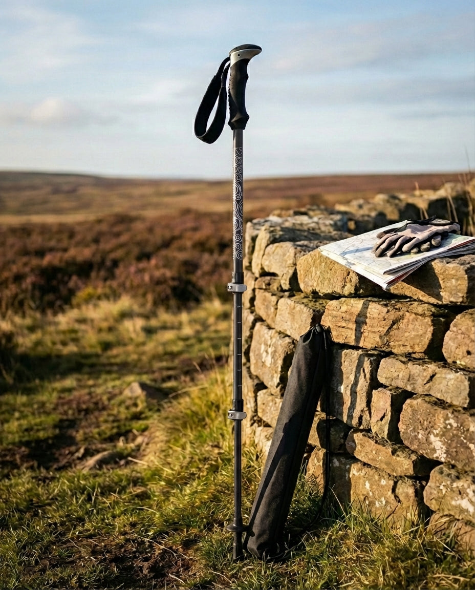 Folding Trekking Pole | Adjustable Telescopic Walking Sticks