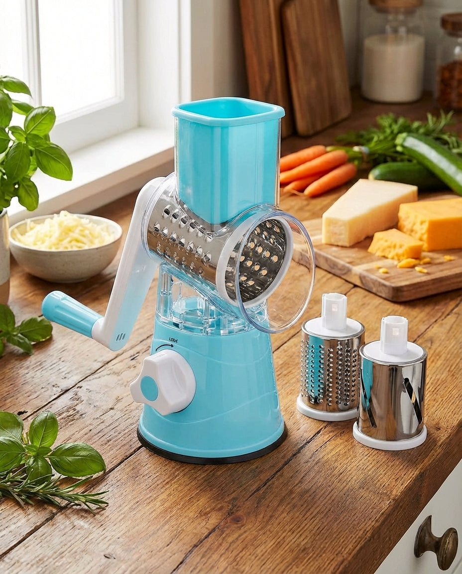 ChopMaster Pro 3-in-1 Rotary Grater