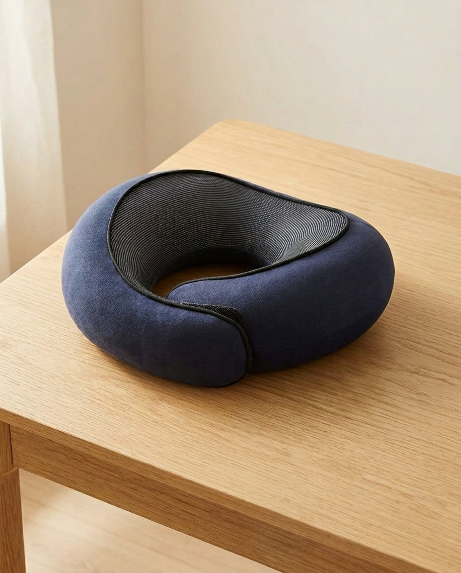 Memory Foam Travel Pillow | DreamDrift Neck Support