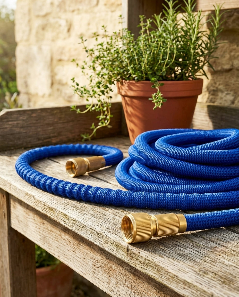 Expandable Garden Hose | High-Pressure Flexible Watering Hose