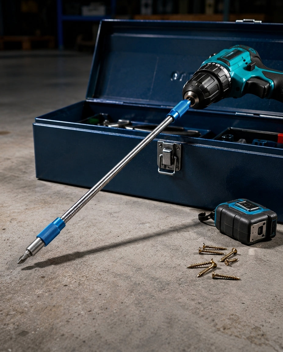 Flexible Drill Bit Extension | Universal Screwdriver Holder