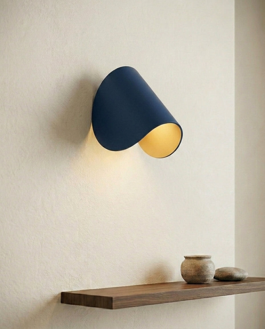 Colour-Changing LED Wall Light | Modern Brushed Design