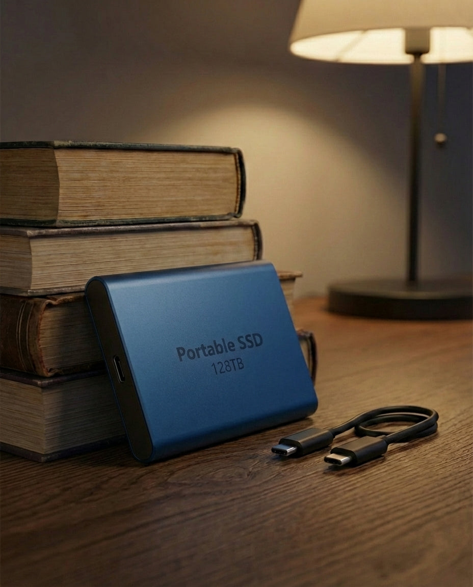 Portable SSD 128TB | Ultra-Fast USB-C External Drive