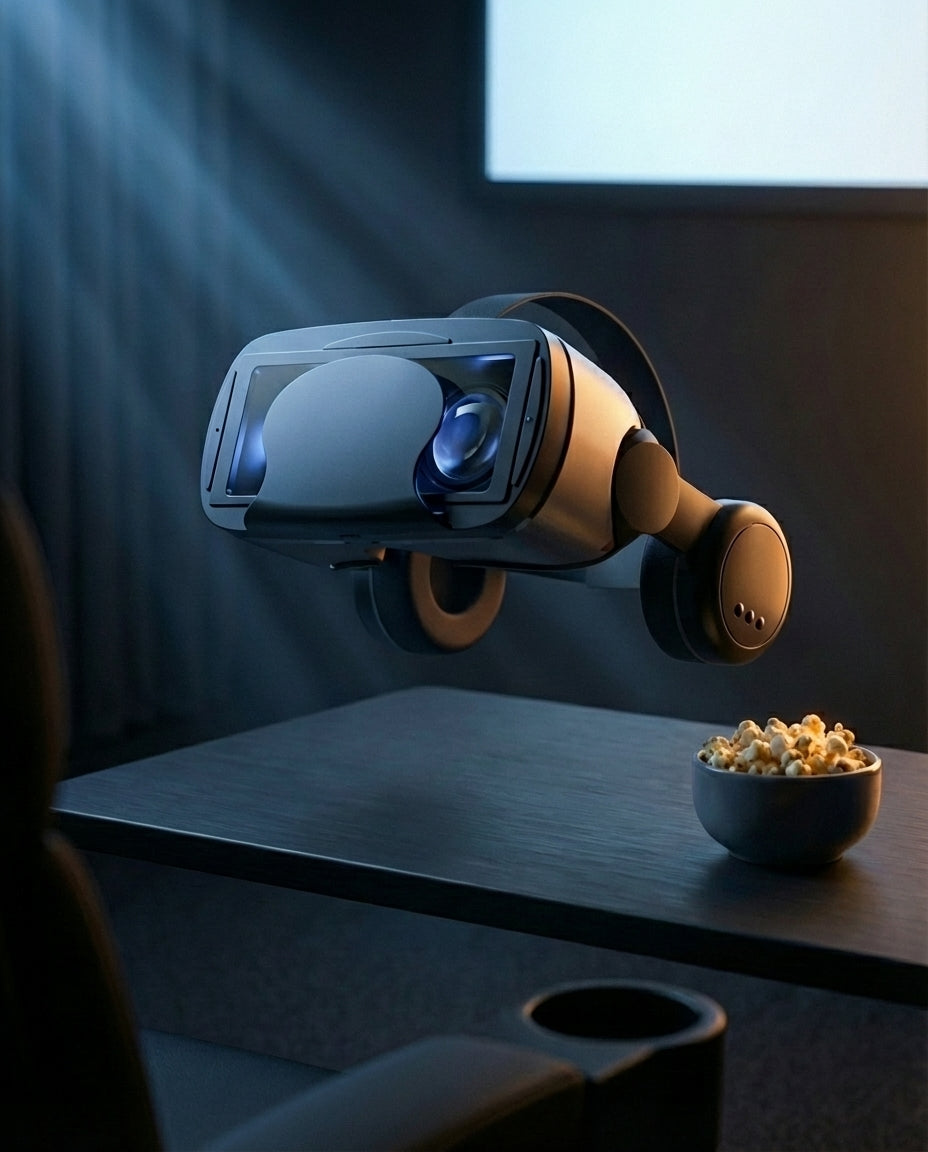 VR Headset with Built-In Headphones | ImmersaView Pro