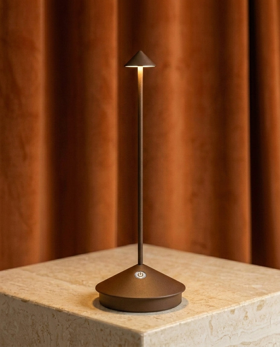 Wireless LED Table Lamp – Dimmable & Rechargeable | LumiSlim