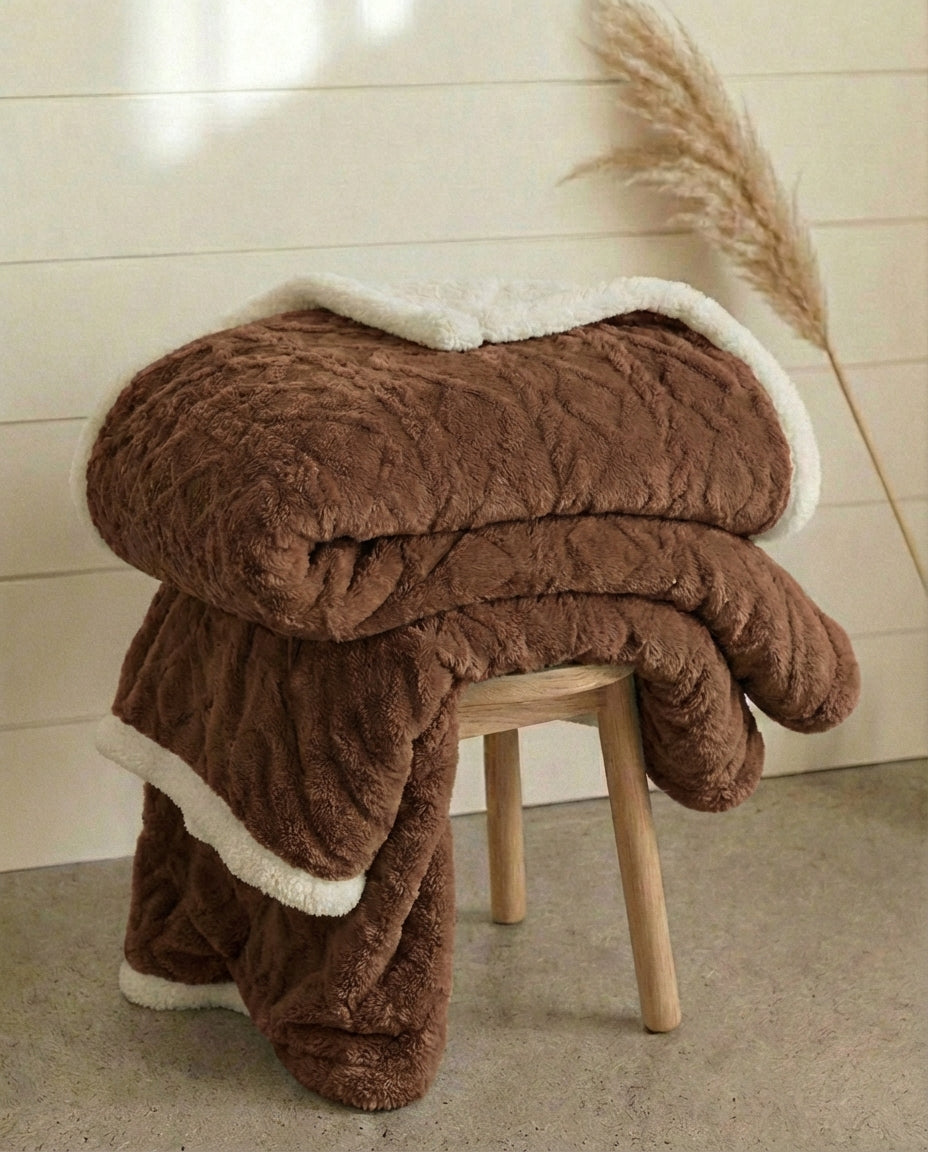 Winter Fleece Blanket – Luxury Plush Throw | 5 Sizes